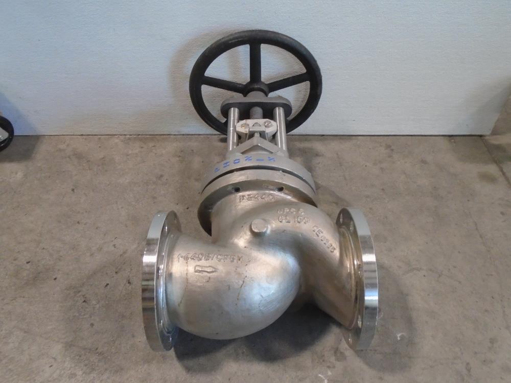 Phonix 6" 150# Bellows CF8M Globe Valve